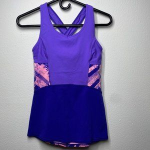 IVIVVA Cross Back Purple Tank 14
